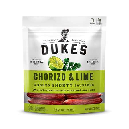 DUKES Duke's Chorizo And Lime Pork Sausages 5 oz., PK8 1580002004